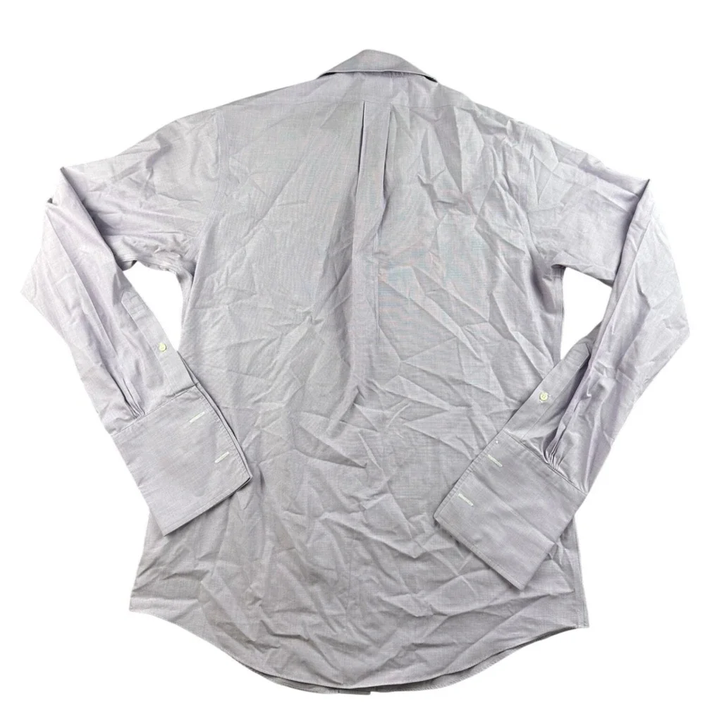Brooks Brothers Dress Shirt Mens 15.5 35 Regent Purple‎ Supima 100% Cotton